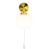  Arp D15 Wall Lamp Opal/Brass