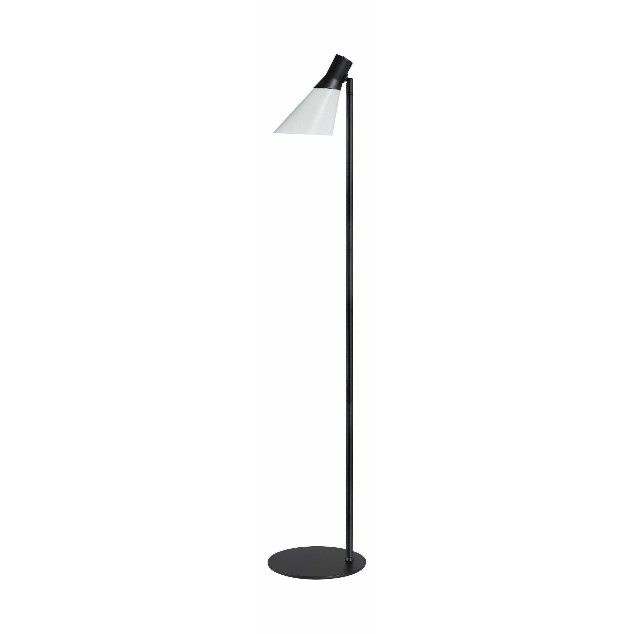 Dyberg Larsen Gent Floor Lamp, Opal/Matt Black