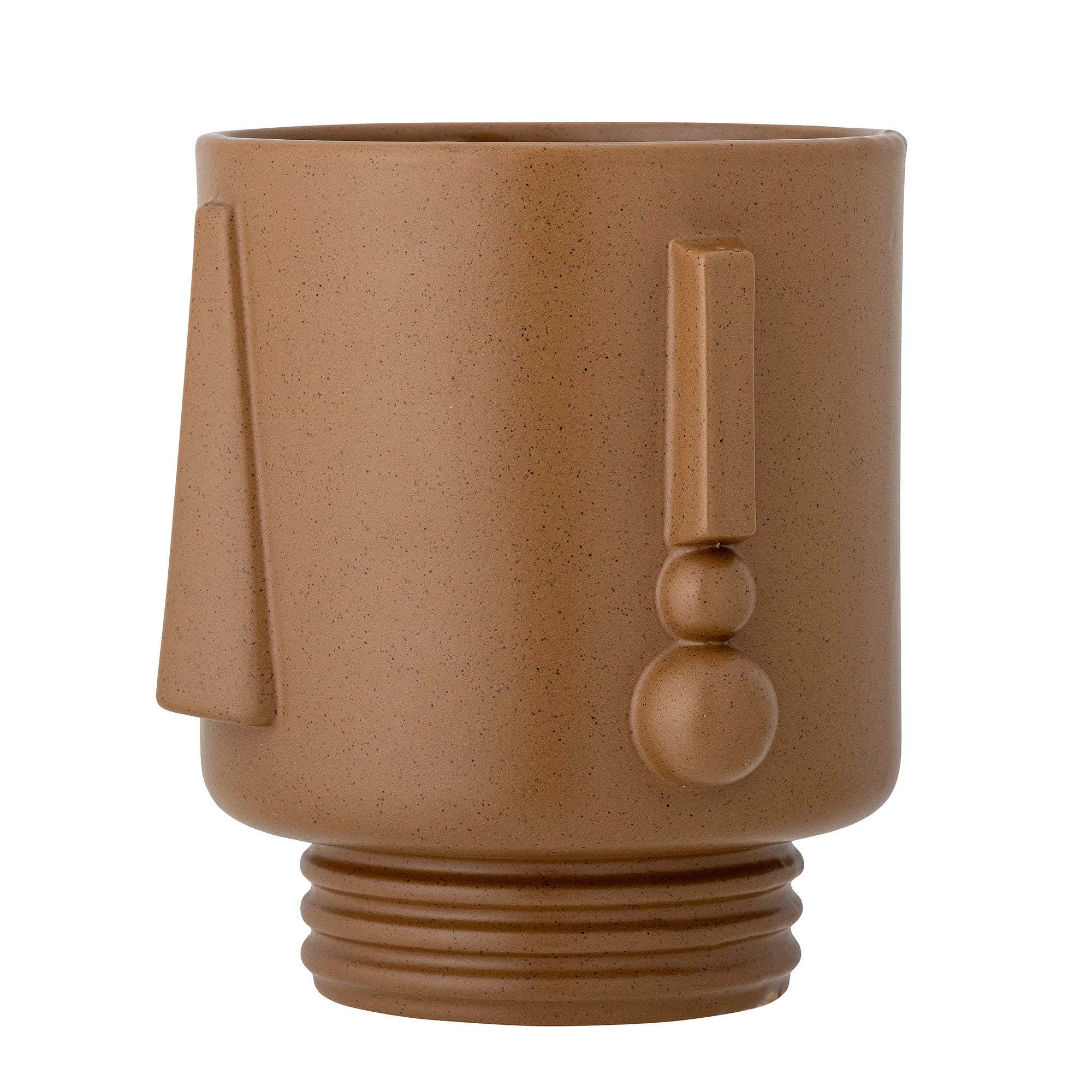 Bloomingville Guxim Flowerpot, Brown, Stoneware