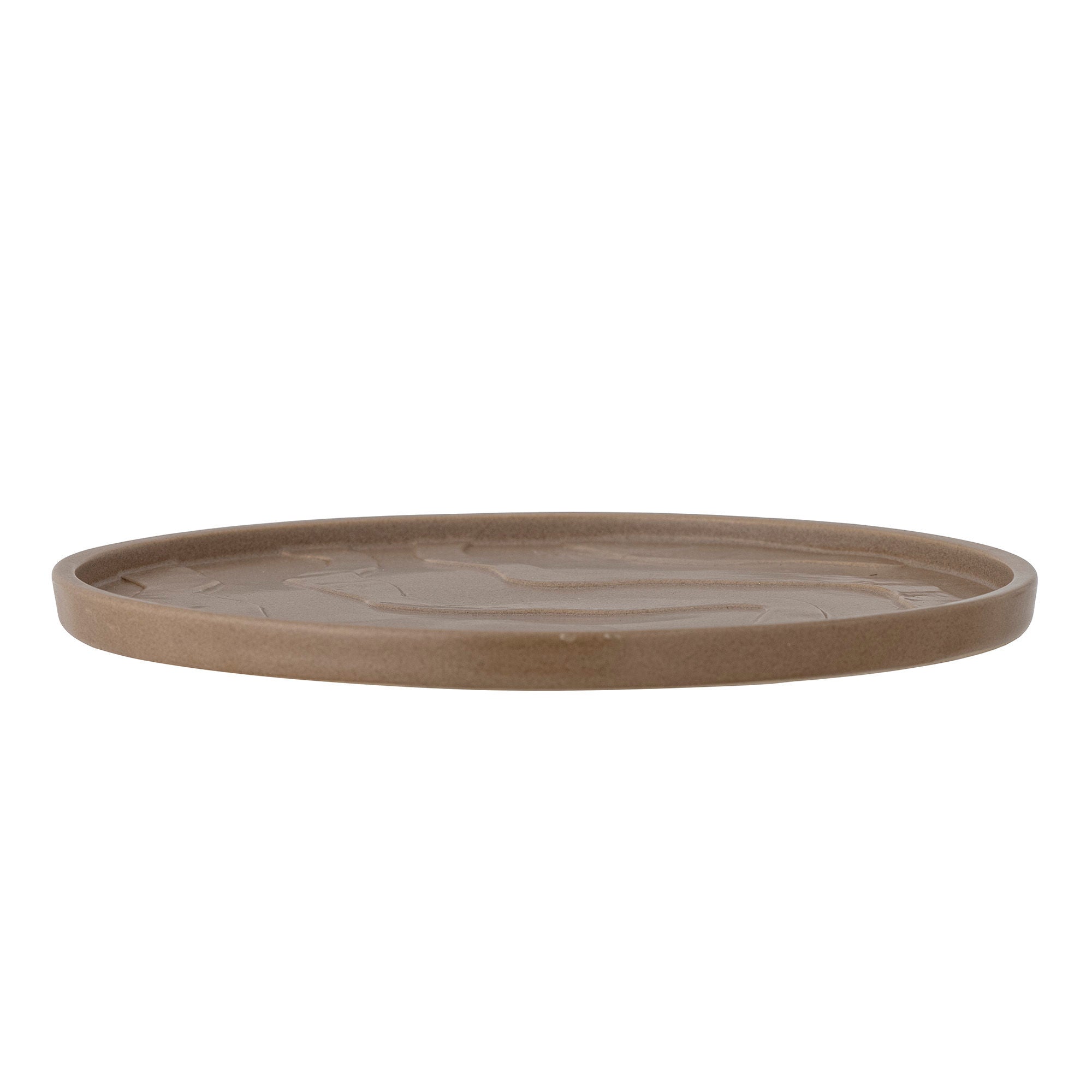 Bloomingville Noria Tray, Brown, Stoneware