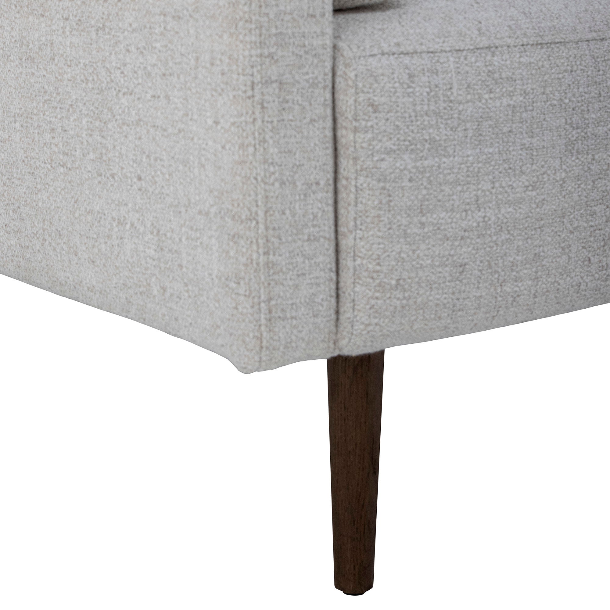 Lounge Chair Bloomingville Chesham, bílá, polyester