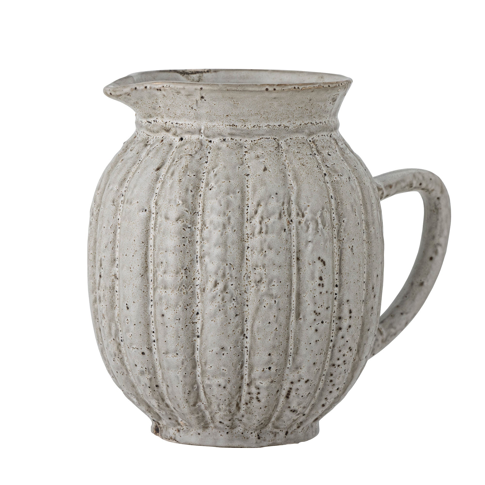 Bloomingville Indrid Jug, Grey, Stoneware