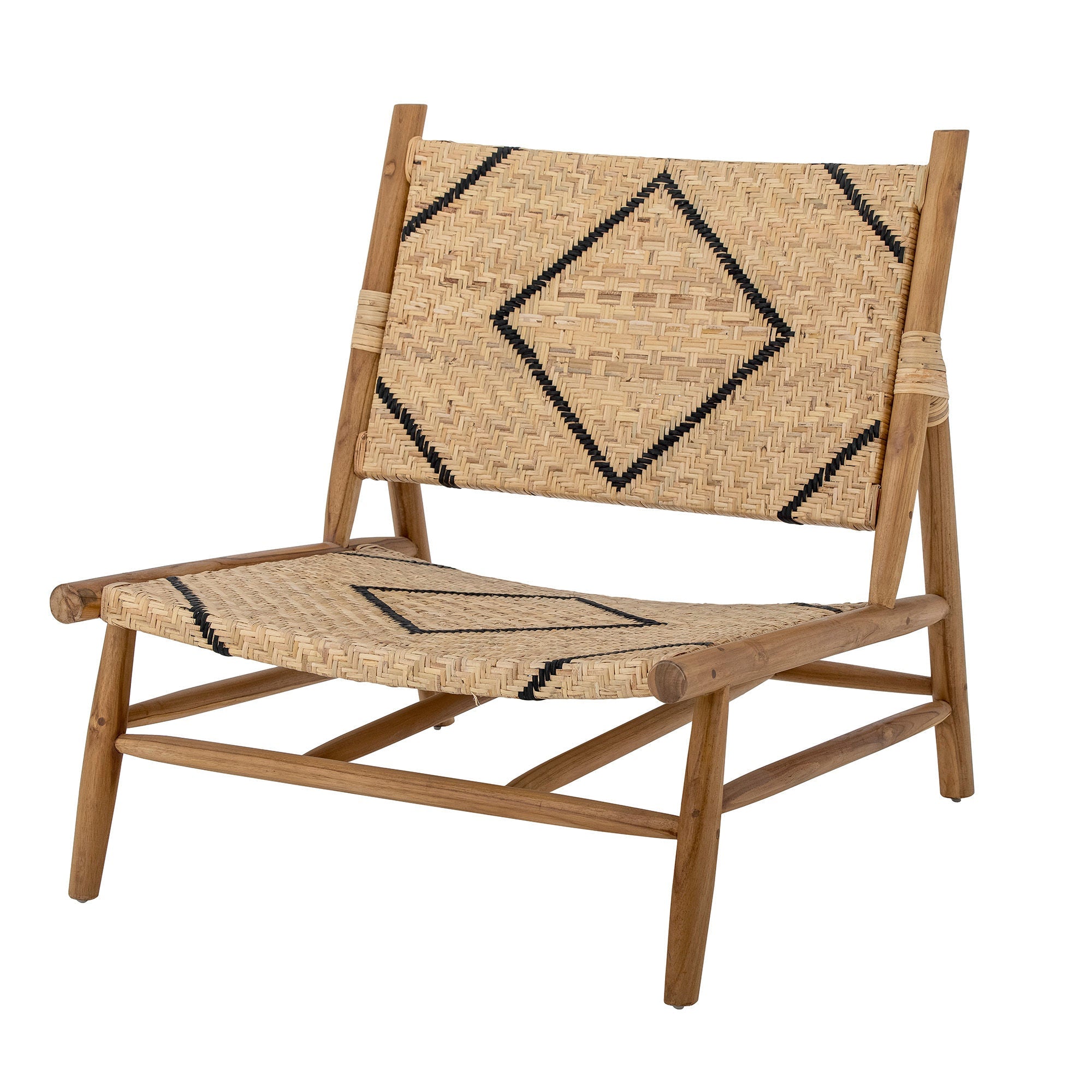 Kreativní sbírka Lennox Lounge Chair, Nature, Teak