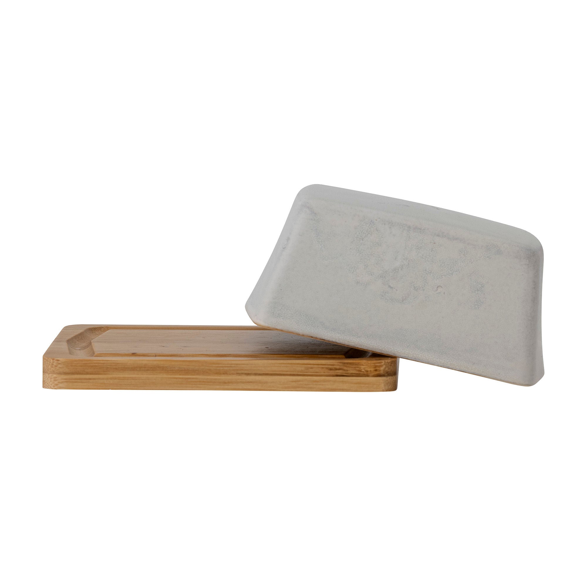 Bloomingville Josefine Butter Box, Grey, Stoneware