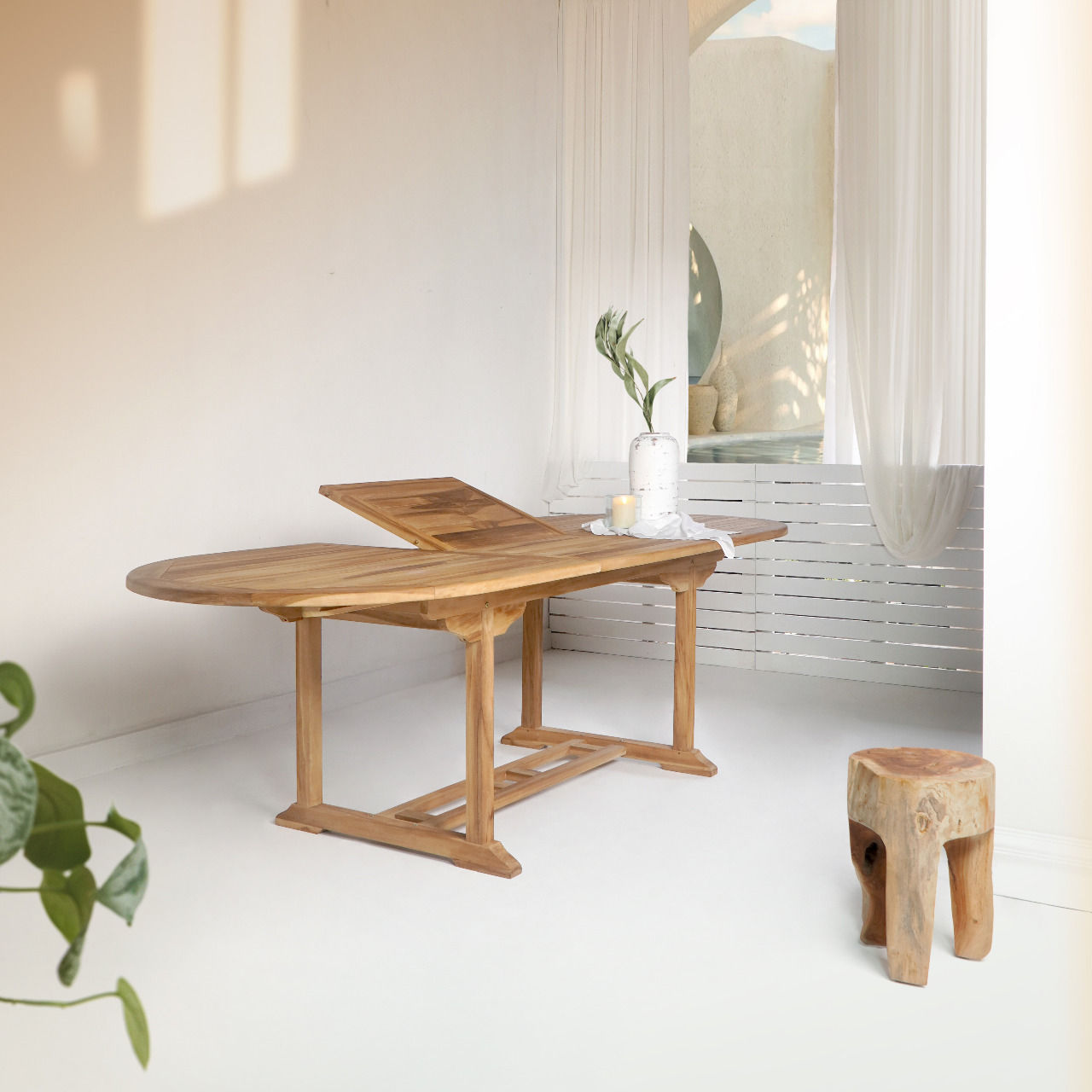 House Nordic Salamanca Teak Dining Table