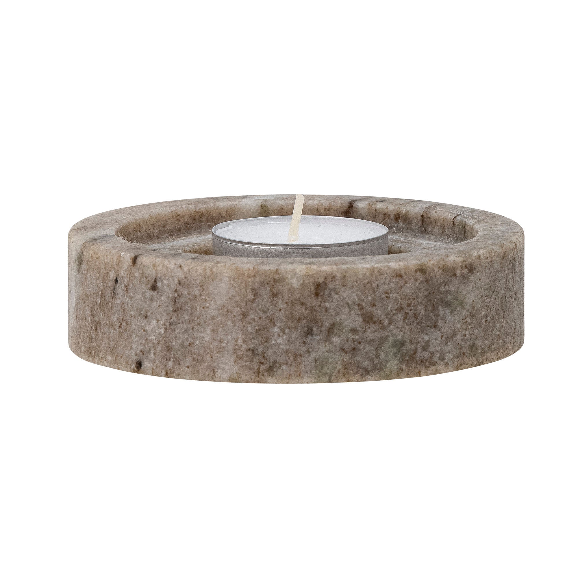 Bloomingville Dalin Volive & Candle Holder, Green, Marble