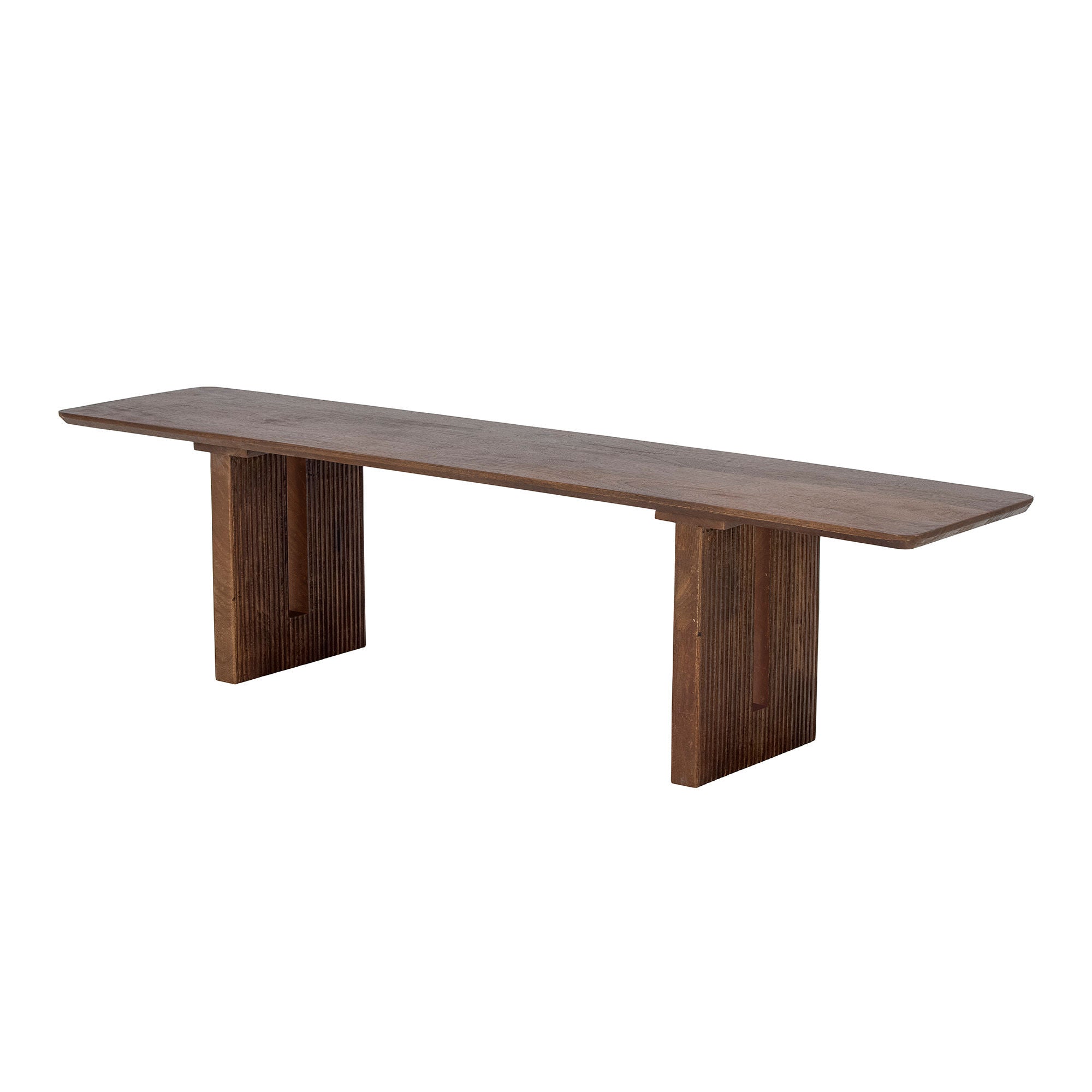 Kreativní kolekce Milow Bench, Brown, Mango