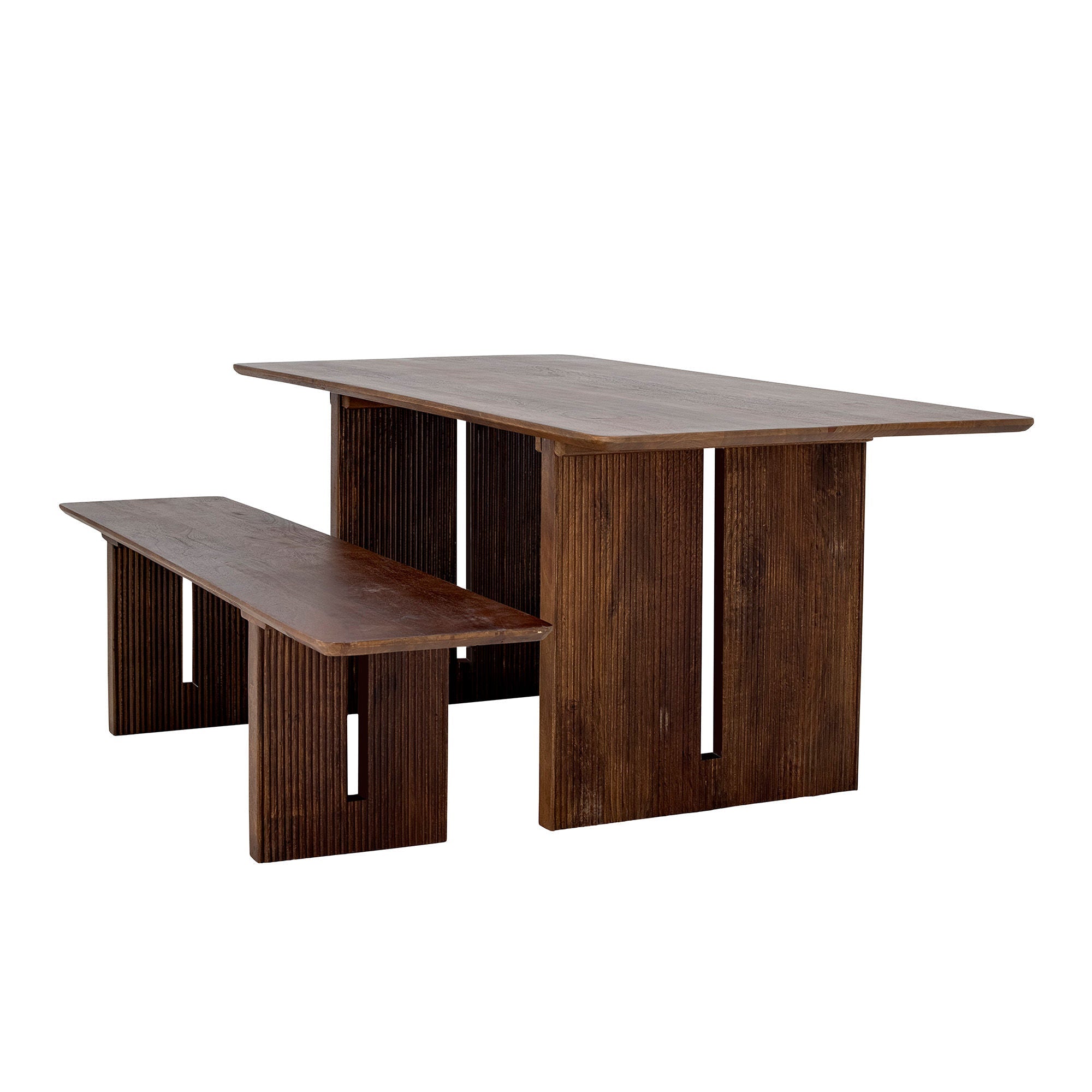 Creative Collection Milow Bench, Brown, Mango