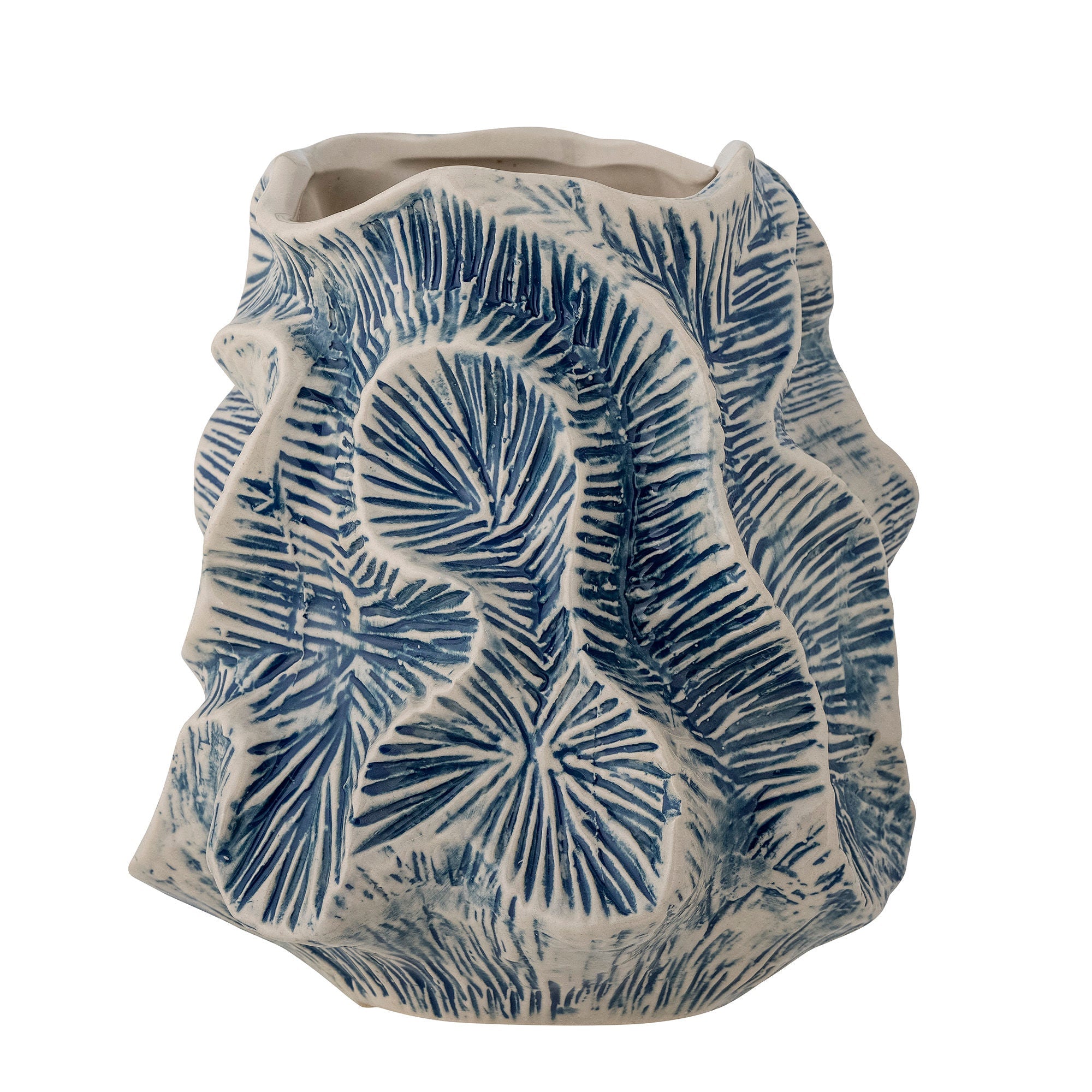 Creative Collection Guxi Vase, Blue, Stoneware