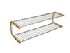 Essem Design Anna Shoe Rack Birch 100 cm, šedá