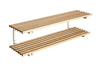 Essem Design Sara Shoe Rack Wall Hung Birch 100 cm, bílá