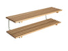 Essem Design Sara Shoe Rack Wall Wall Hung Oak 60 cm, bílá