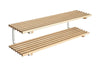 Essem Design Sara Shoe Rack Wall Wall Hung Pine 120 cm, bílá