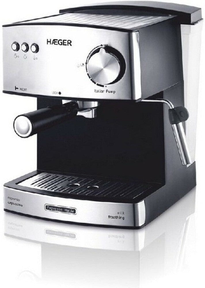 Expresní manuální kávový stroj Haeger 850W 1,6 l