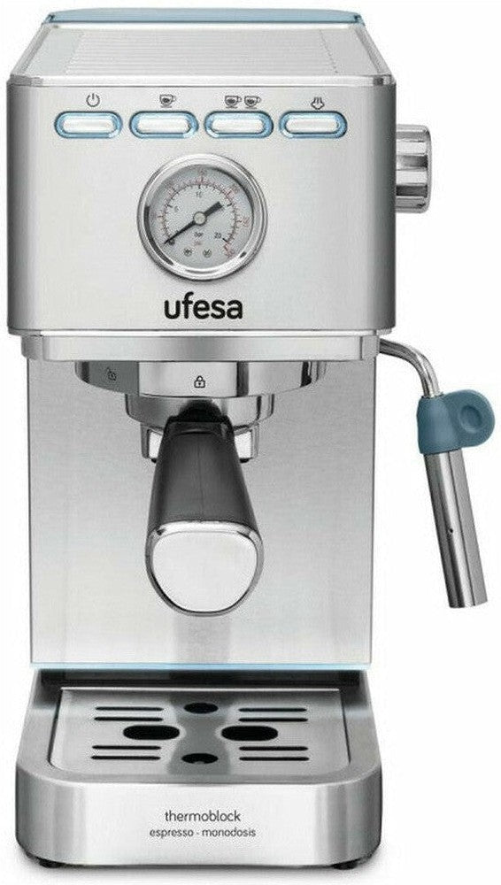 Expresní manuální kávový stroj Ufesa CE8030 1350 W stříbro 1,4 l