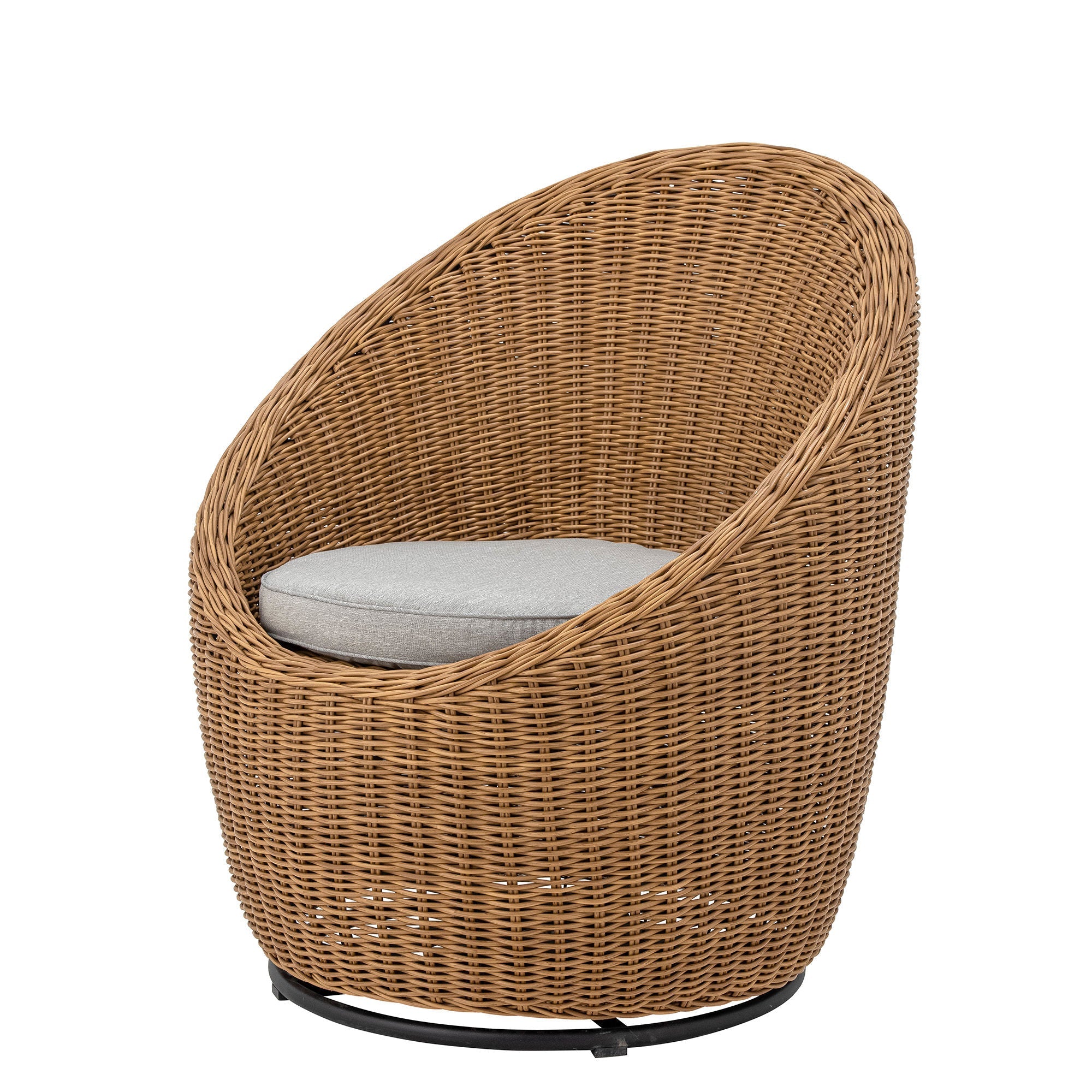 [product_category]-Bloomingville Roccas Lounge Chair, Brown, Polyrattan-Bloomingville-5711173320417-82064103-BLO-2