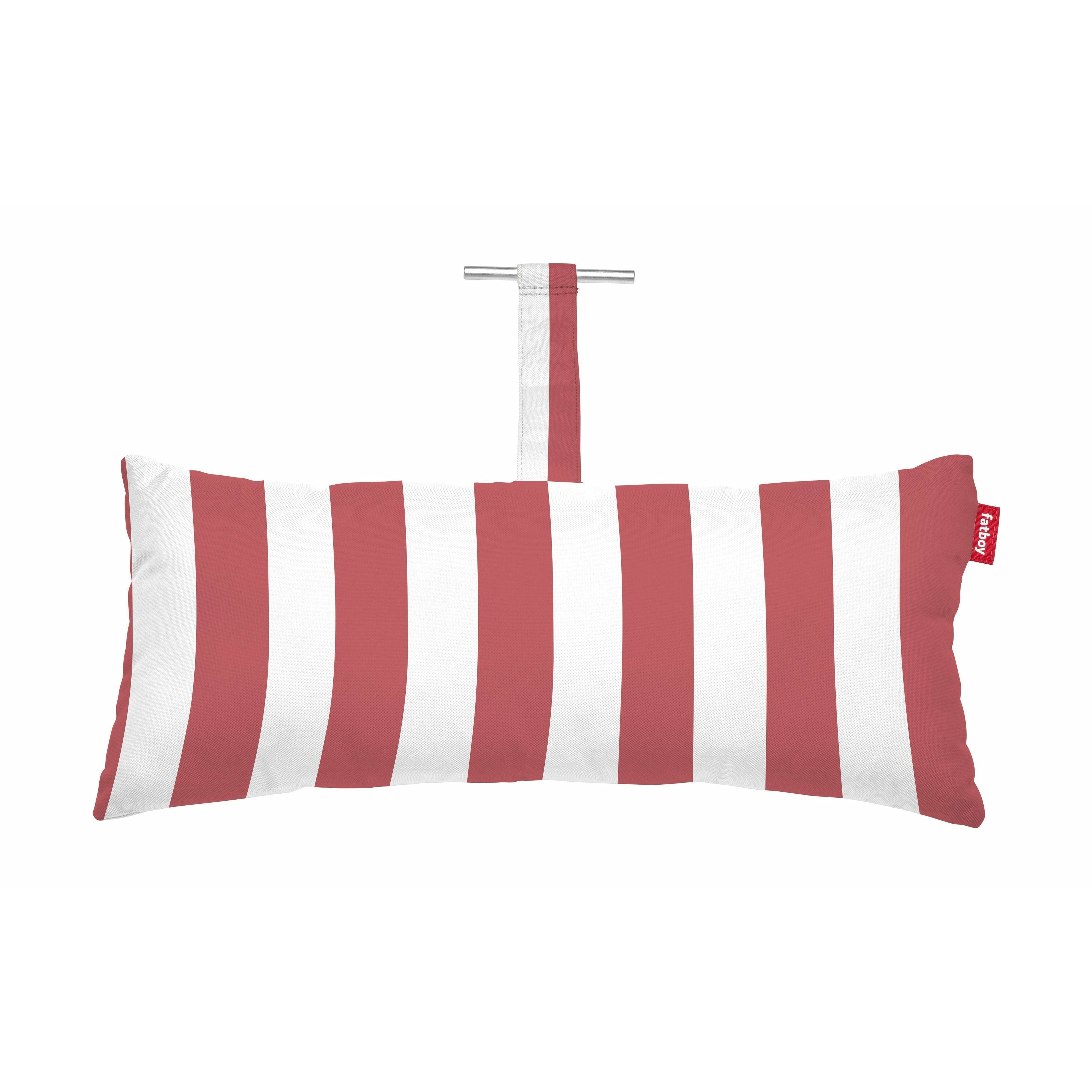 Fatboy Headdemock Superb Cushion, Red Striped