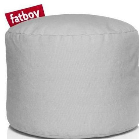 Fatboy Point Stonewashed Pouf, Silver Grey