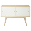 Fdb Møbler A83 Sideboard Butler, White/Natural