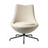 FDB Møbler L40 Swivel Lounge Chair, Beige/Schwarvz