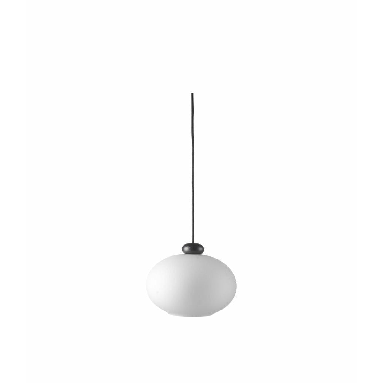 Fdb Møbler U2 Hiti Pendant Opal Glass, Black/Black