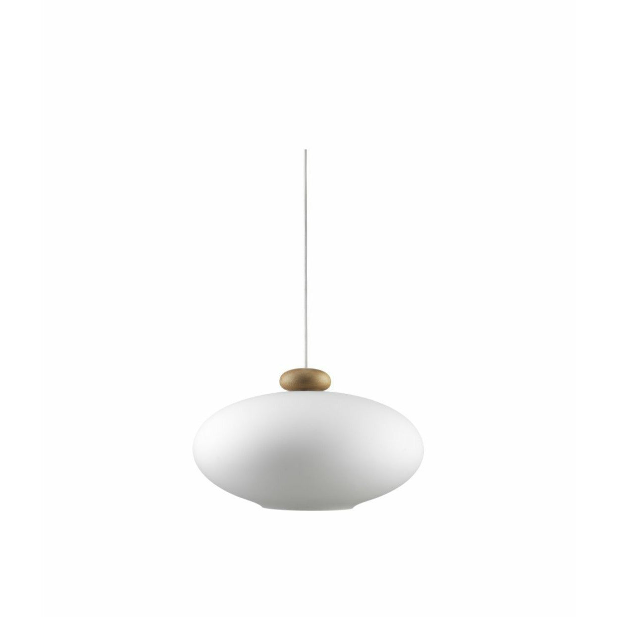 Fdb Møbler U3 Hiti Pendant Opal Glass, Natural/White