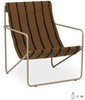 Ferm Living Desert Stul, Cashmere/Stripe