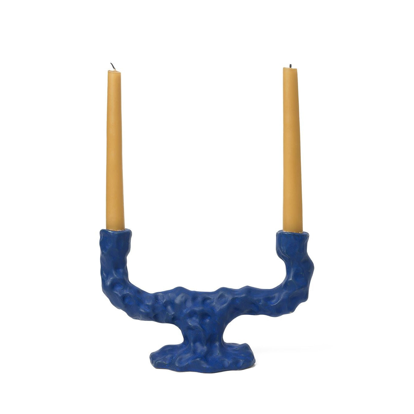 [product_category]-Ferm Living Ditto Candle Holder Double, Light Blue-Ferm Living-5704723281030-1104265137-FER-4