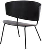  Herman Lounge Chair Black/Dark Grey