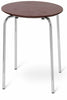 Ferm Living Herman Stool, Chrome/ Red Brown