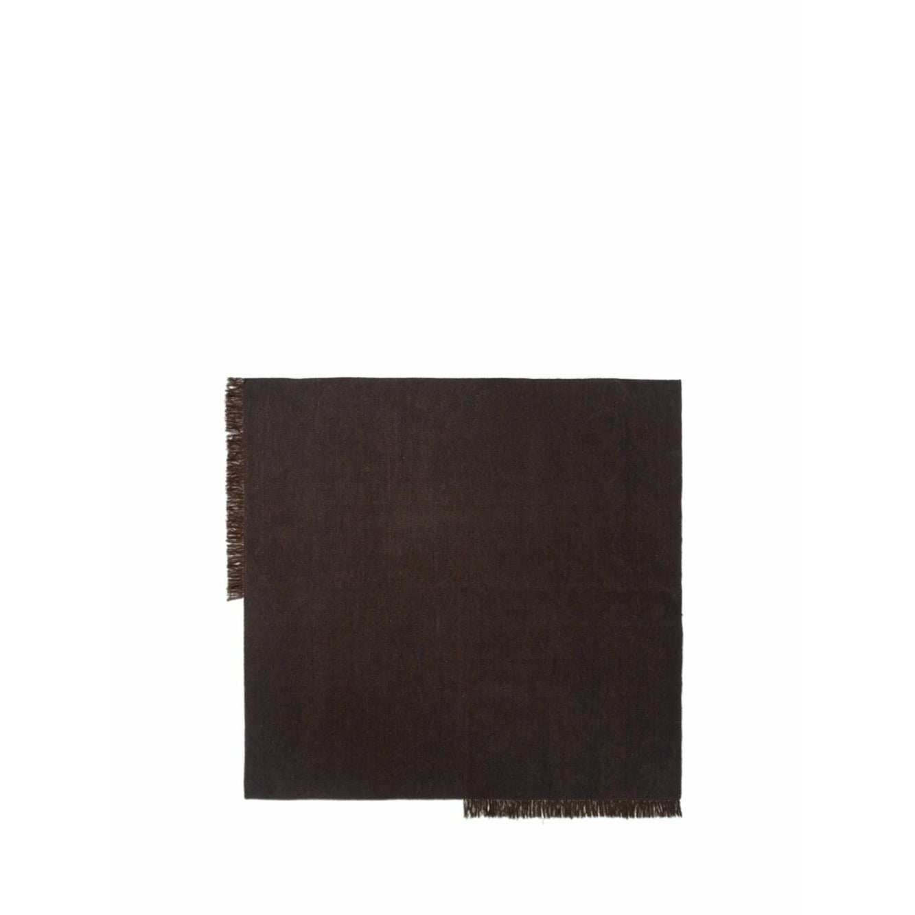 Ferm Living Kelim Rug Square, Dark Melange