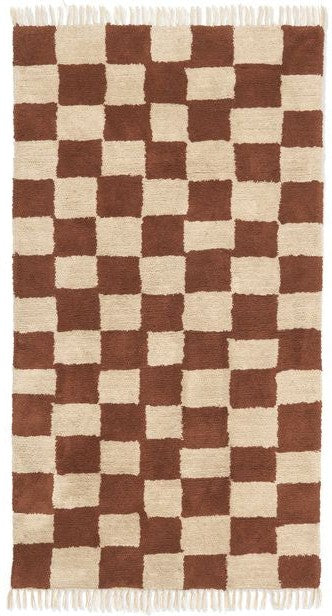 [product_category]-Ferm Living Mara Washable Rug, Rust/Warm Sand-Ferm Living-5704723311263-1104268160-FER-1