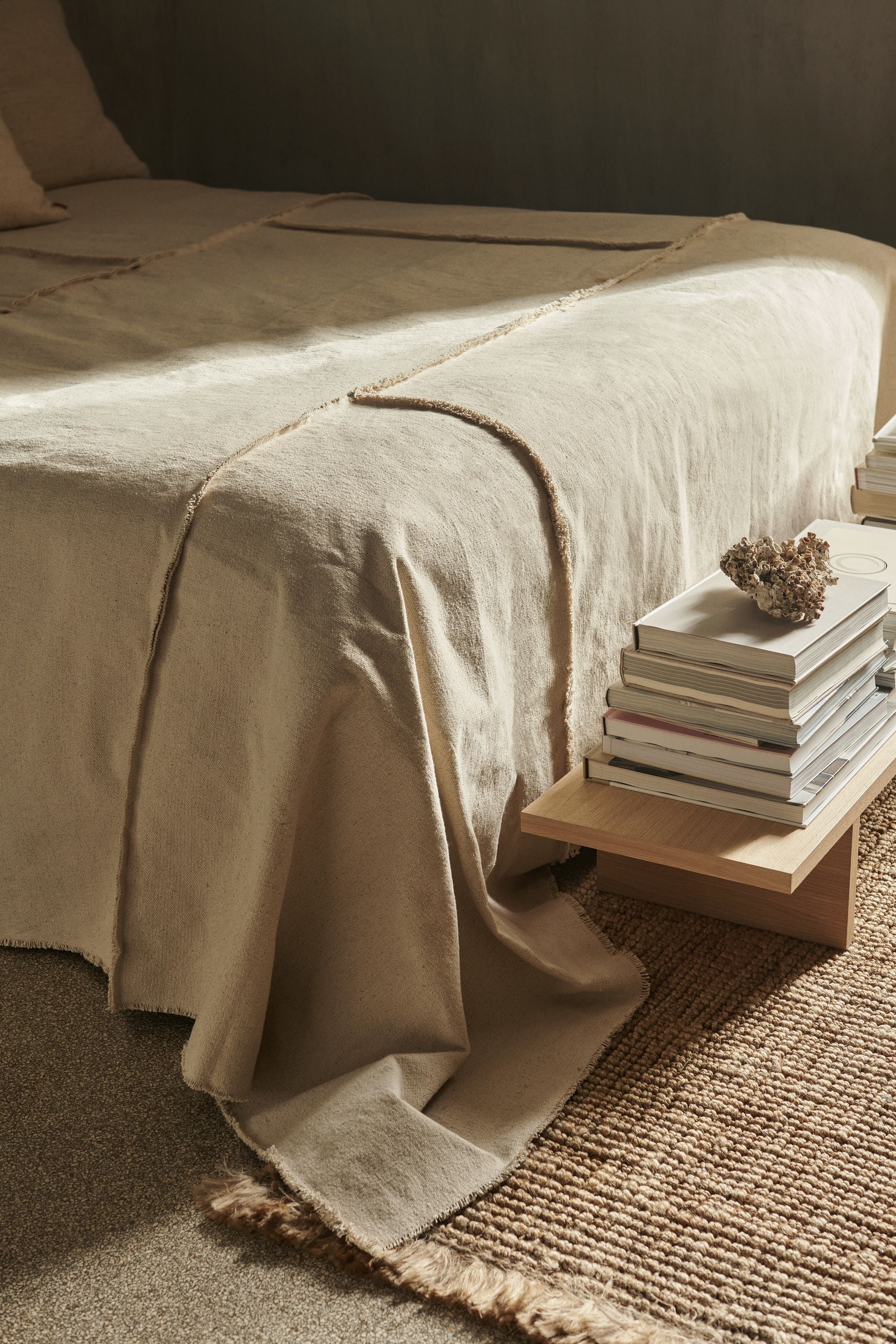 [product_category]-Ferm Living Offset Bedspread, Off White-Ferm Living-5704723305736-1104267607-FER-4