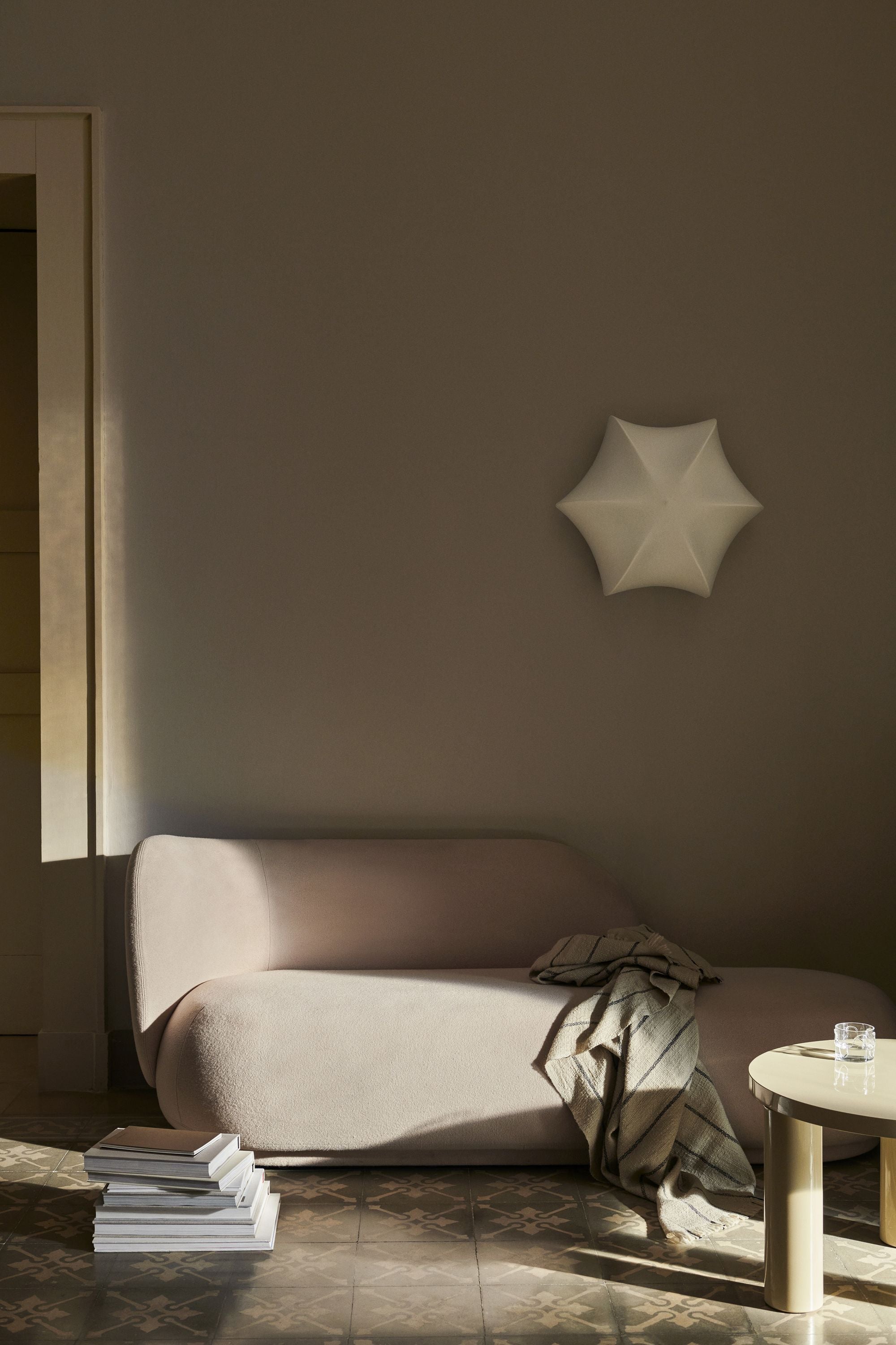 [product_category]-Ferm Living Poem Ceiling/Wall Lamp ø36, White/Cashmere-Ferm Living-5704723299882-1104267022-FER-4