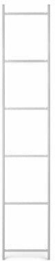 Ferm Living Punctual Side Panel For 6 Shelves, Grey