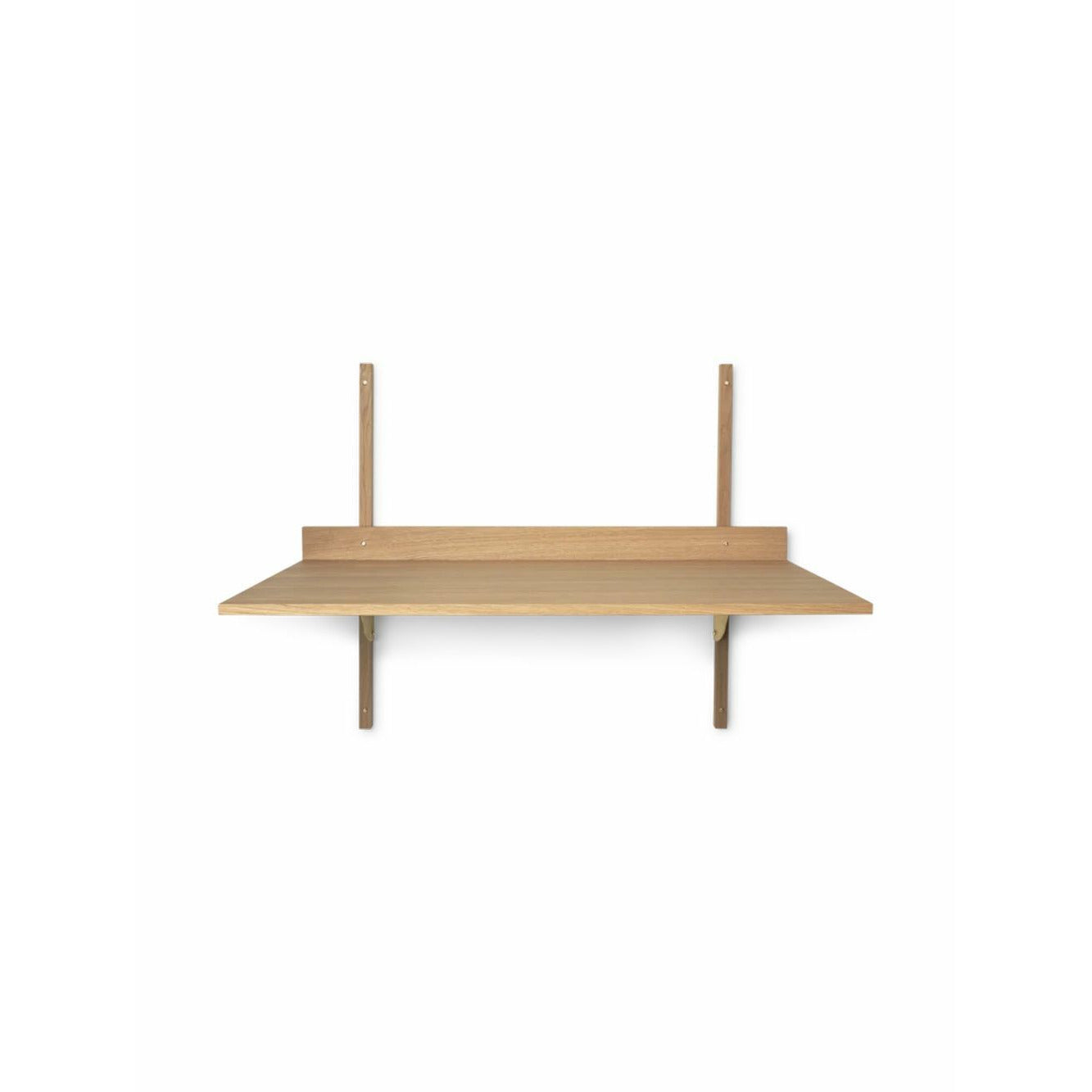 Ferm Living Sector Desk, dub/mosaz