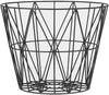 Ferm Living Thread Basket Black, Ø40cm