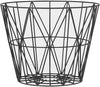 Ferm Living Thread Basket Black, Ø50cm