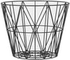 Ferm Living Thread Basket Black, Ø60cm