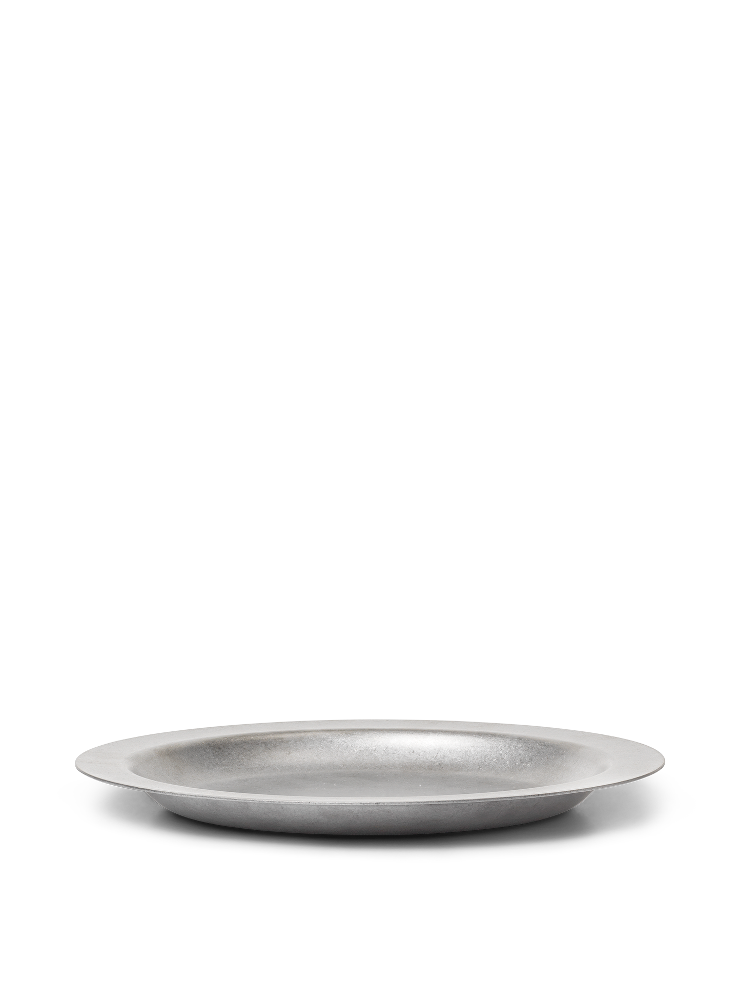 [product_category]-Ferm Living Tumbled Plate Stainless Steel-Ferm Living-5704723317241-1104268739-FER-1