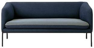 Ferm Living Turn Sofa 2 Cotton, Seat Light Grey