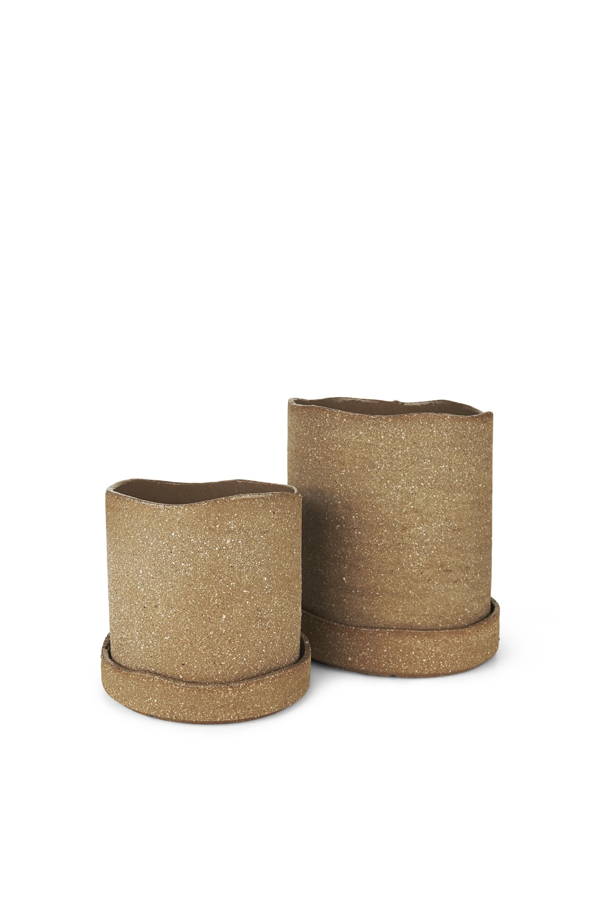 [product_category]-Ferm Living Uneru Pot ø13, Brown-Ferm Living-5704723302759-1104267309-FER-2