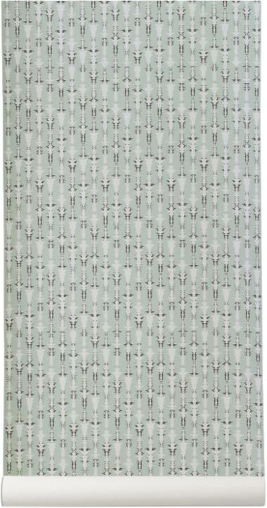 Ferm Living Vivid Wallpaper, Mint