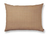 Ferm Living Brown Cotton Cushion Velký, zkontrolovat