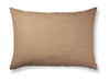 Ferm Living Brown Cotton Cushion Velký, pruh