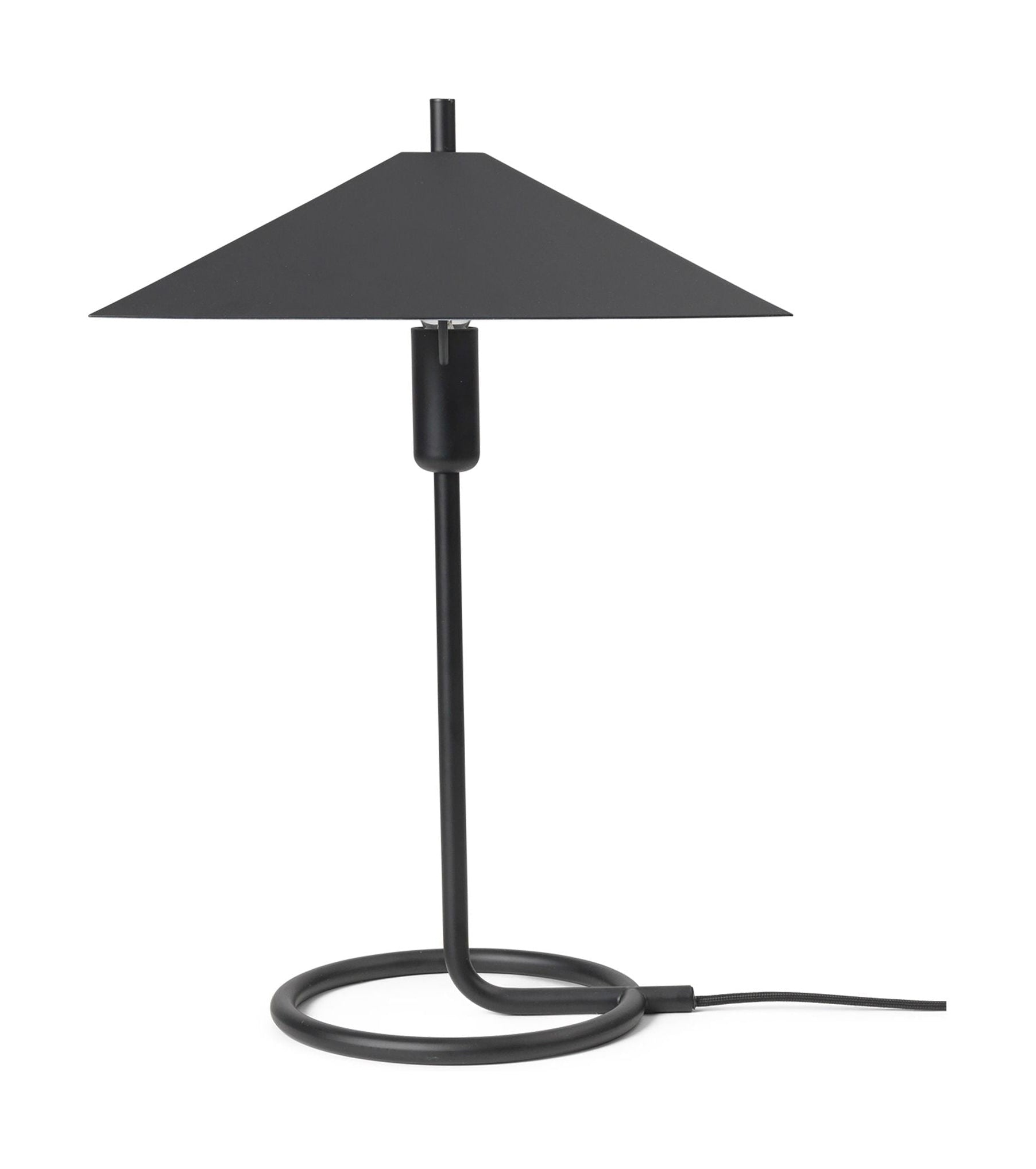 Ferm Living FILO STABLE LAMP, čtvercová, černá/černá