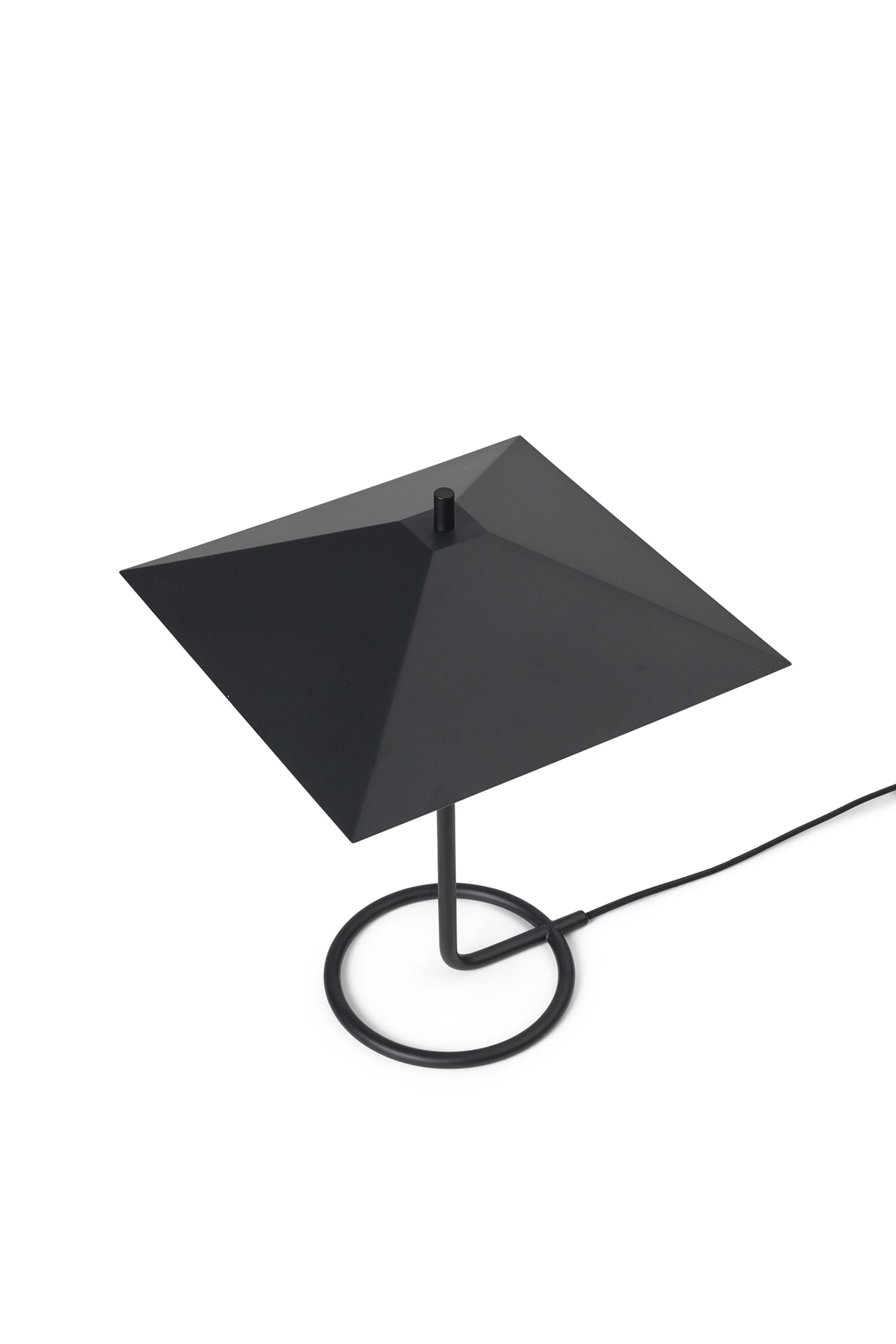 Ferm Living FILO STABLE LAMP, čtvercová, černá/černá