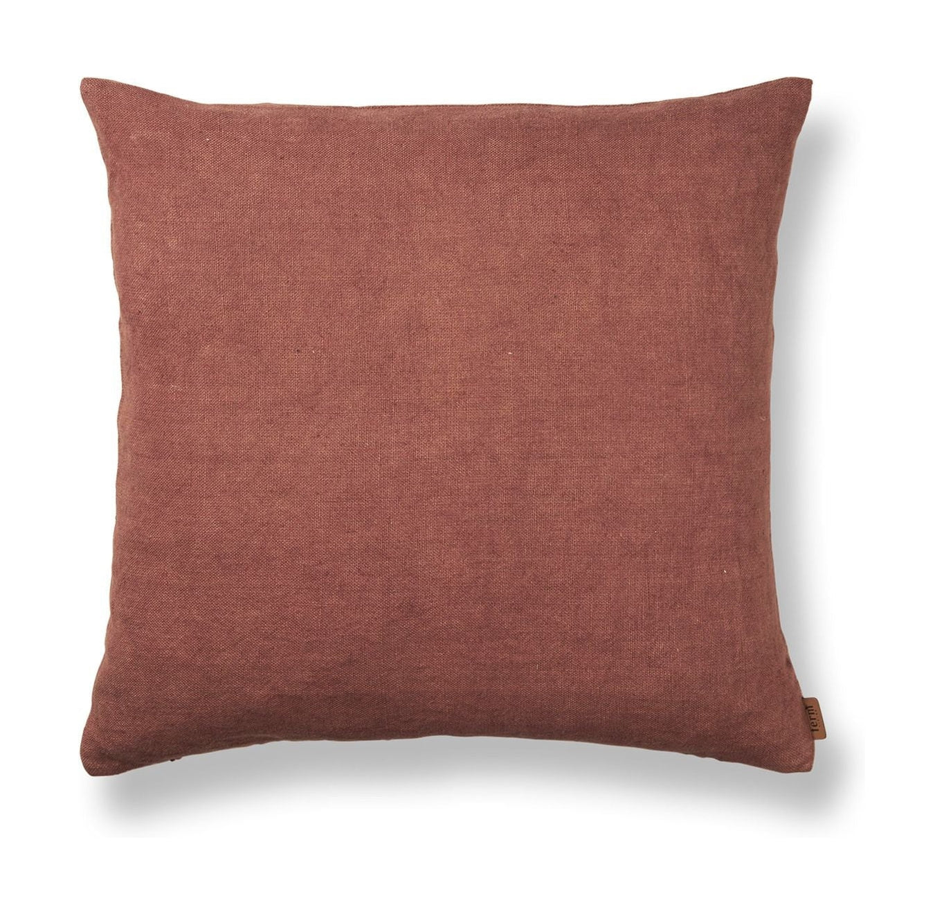 Ferm Living Heavy Linen polštář, Berry Red