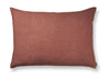 Ferm Living Heavy Linen Cushion, velký, Berry Red