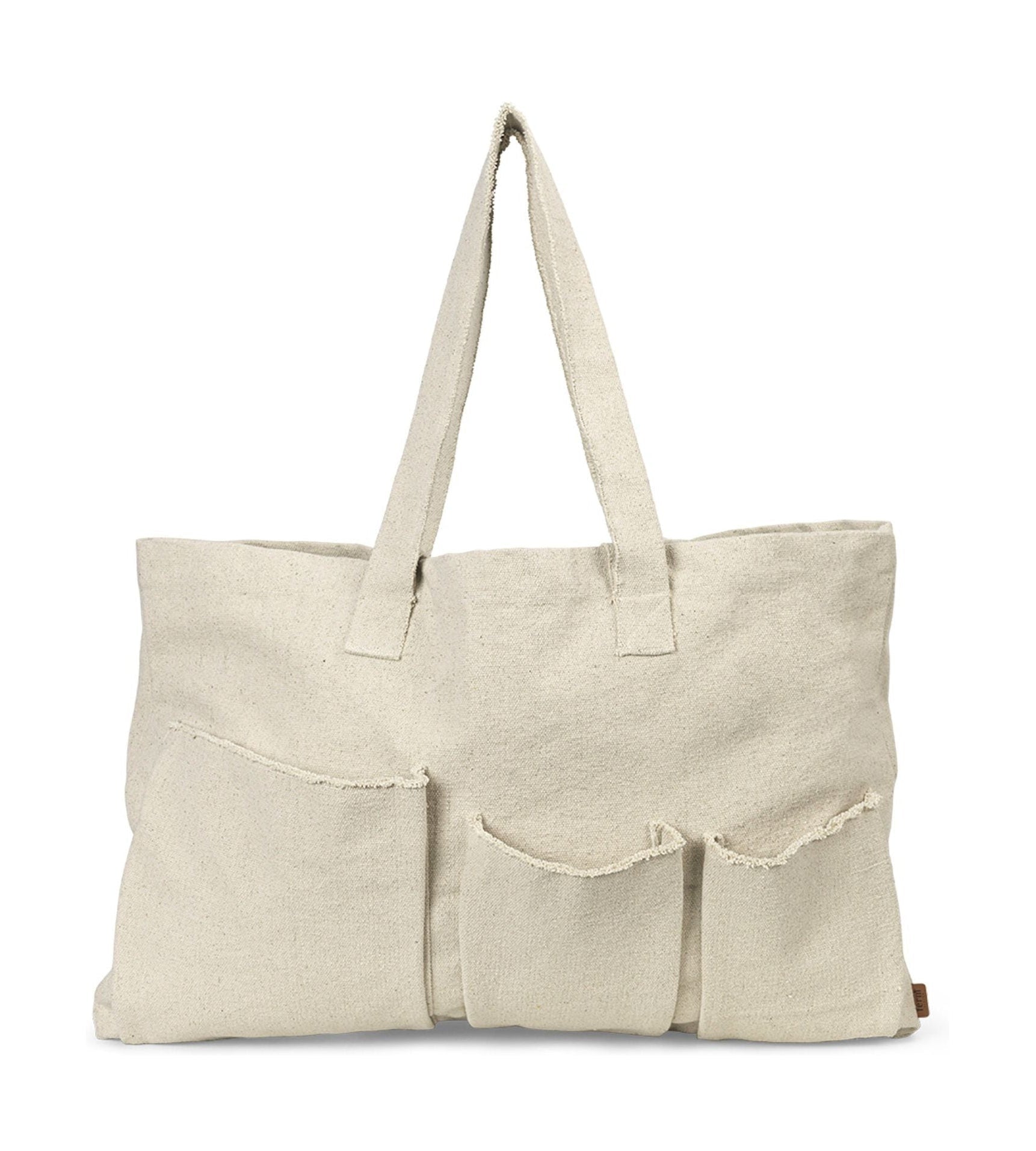 Ferm Living Pocket Weekend Bag, Off White